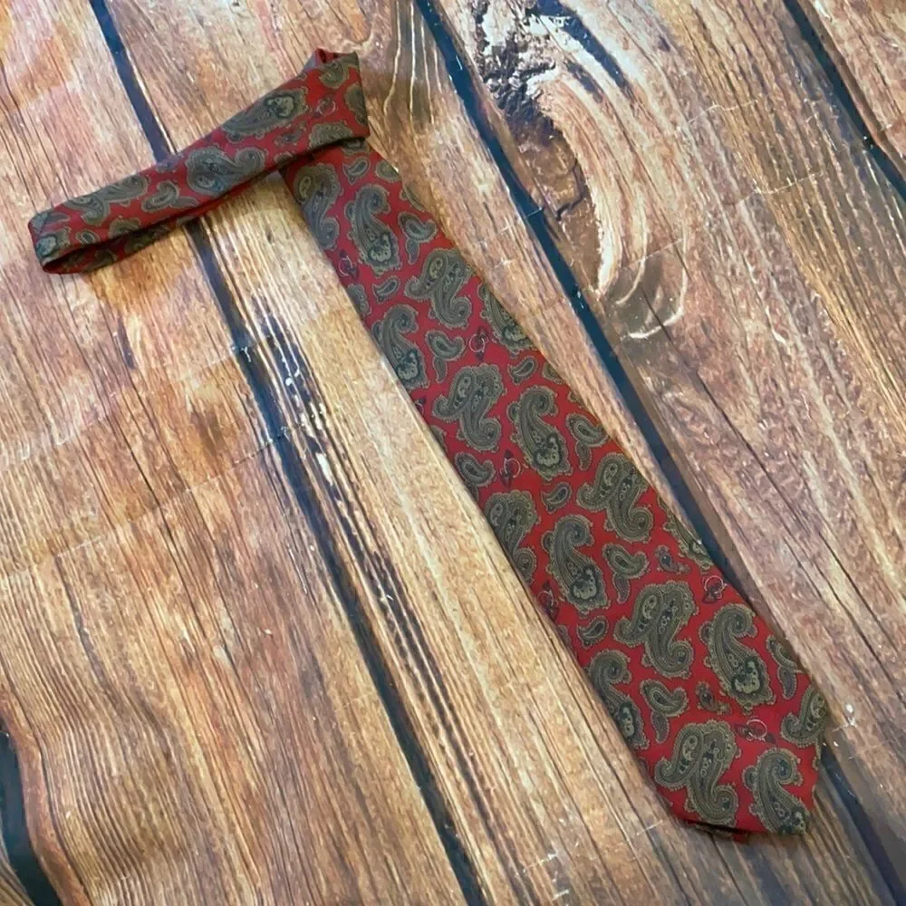 NWOT Vintage Gimbels Silk Neck Tie